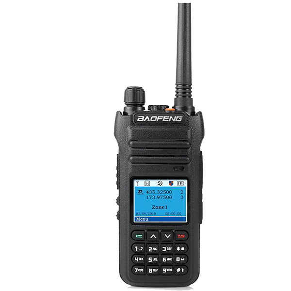 Baofeng CH-6DMR (DMR and Analog) Dual Band Two-Way Radio (144-148MHz VHF & 430-450MHz UHF),Includes Full Kit with Programming Cable