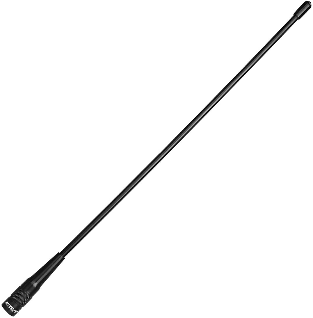 Retevis RHD-771 Two-Way Radio Antenna SMA-M Dual Band Antenna Elite Whip Antenna 144/430 MHz for TYT UV88