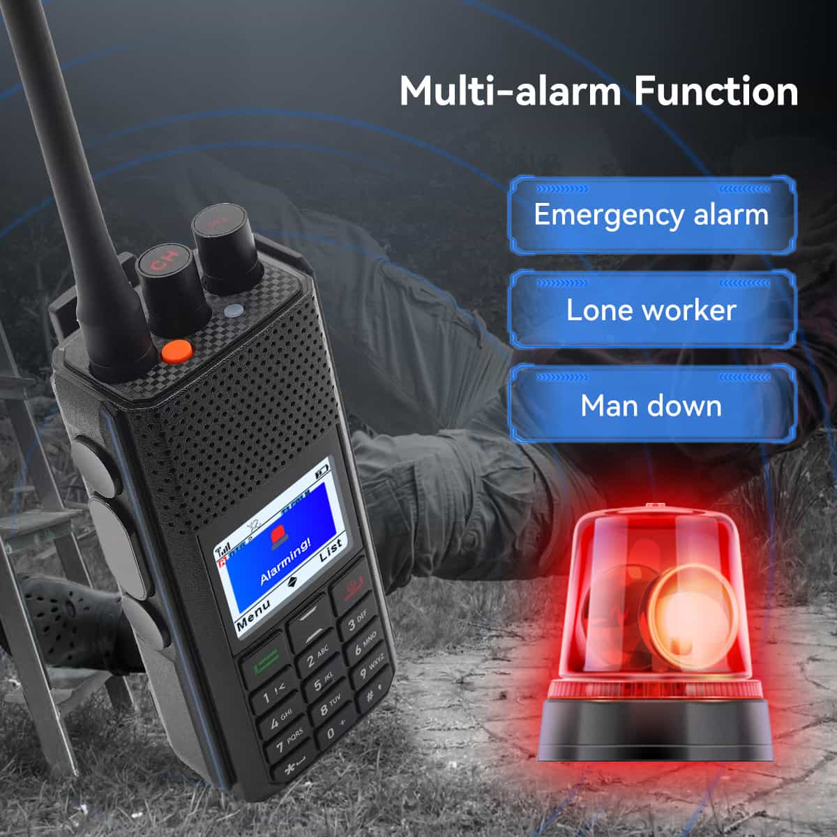 Retevis Ailunce H1 6W GPS APRS Dual Band DMR Amateur Ham Radio