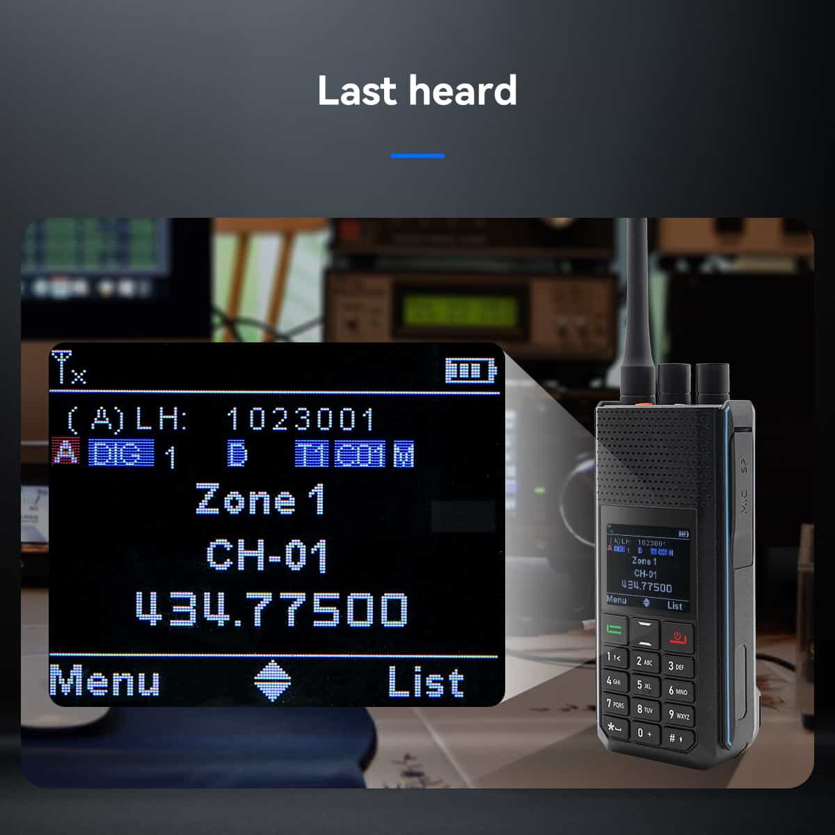 Retevis Ailunce H1 6W GPS APRS Dual Band DMR Amateur Ham Radio