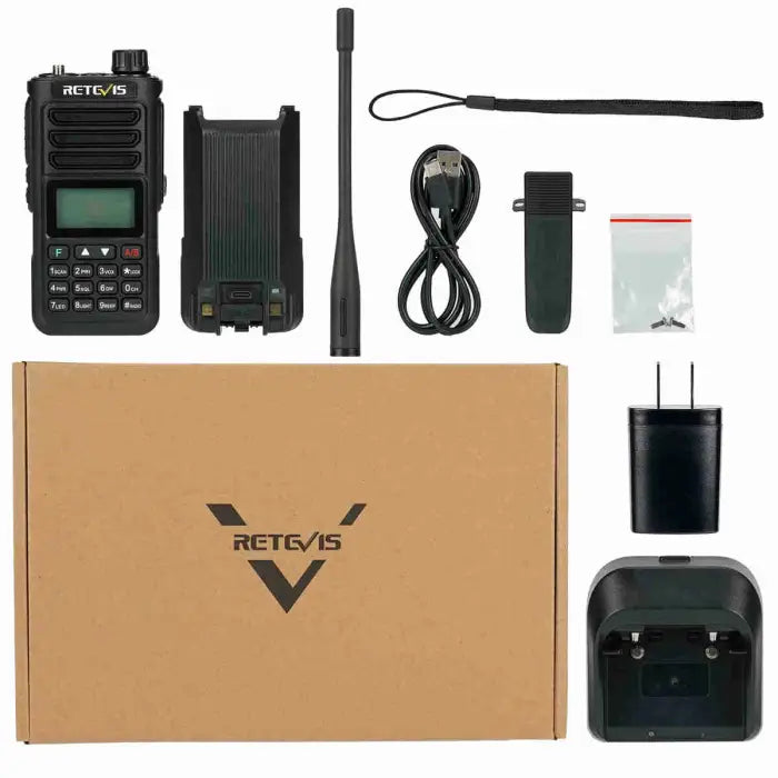 Retevis RA89 FCC High Power Dual Band IP68 Waterproof Amateur Ham Radio