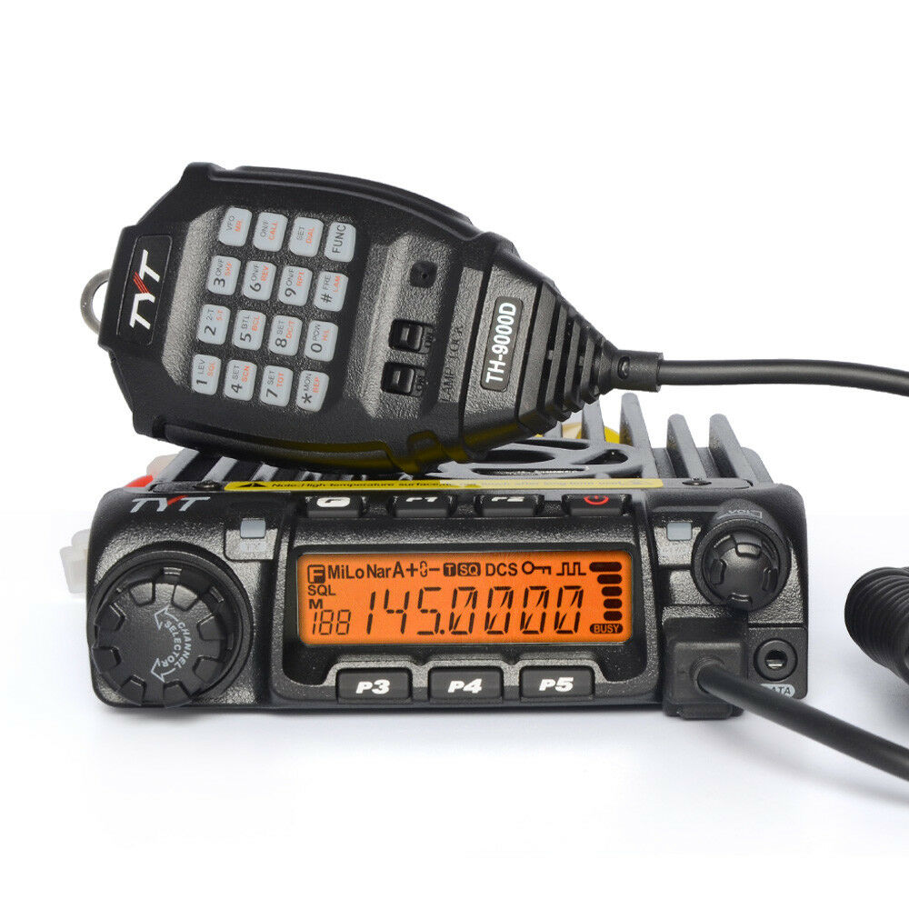 TYT TH-9000D Plus Mobile car radio vhf 144-148mh 65w 200 channels vehicle transceiver(ic certification id: 10337a-th-9000dv)