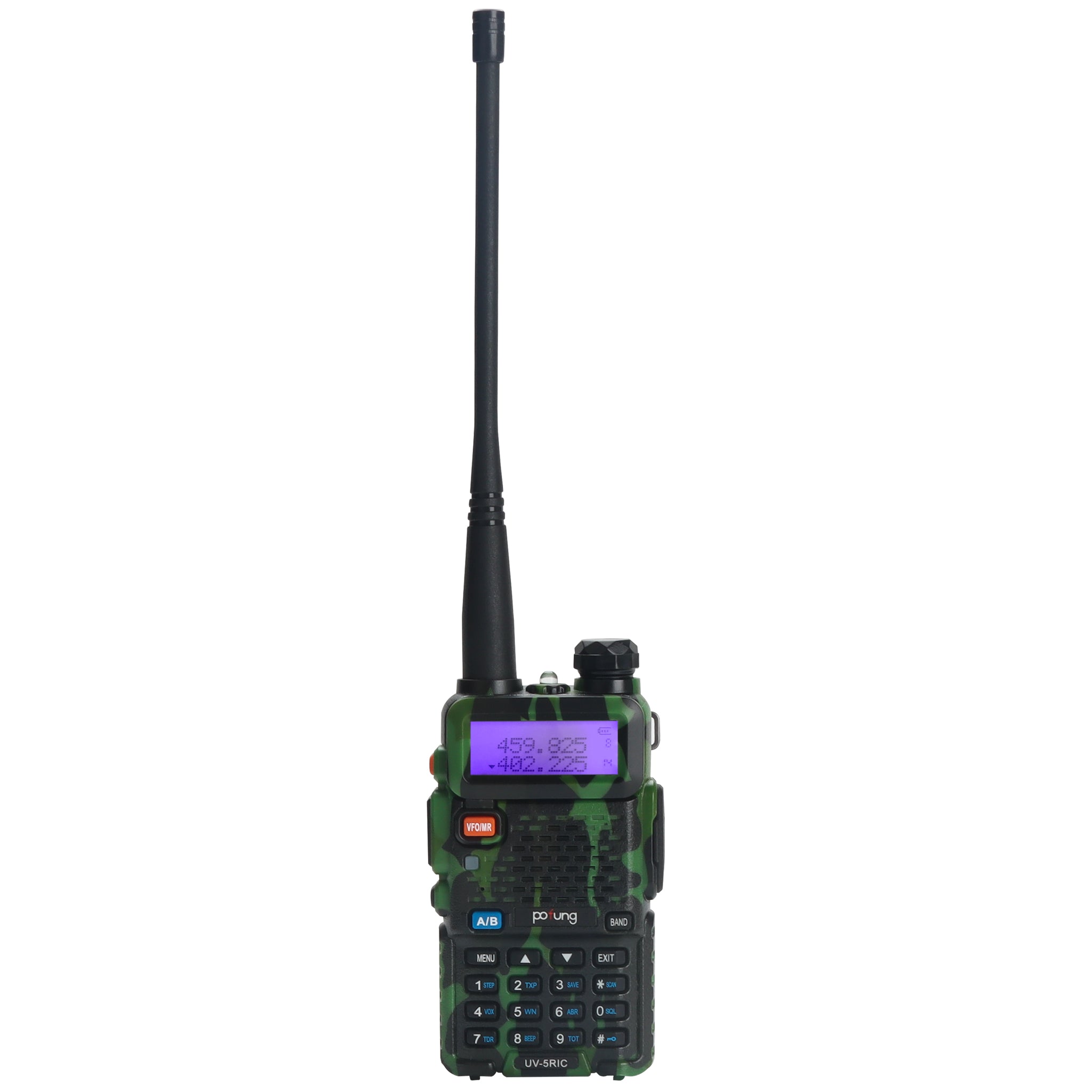 Pofung BaoFeng UV-5RIC VHF 144-148 MHz UHF 430-450 MHz Dual Band Two Way Ham Radio - Camouflage
