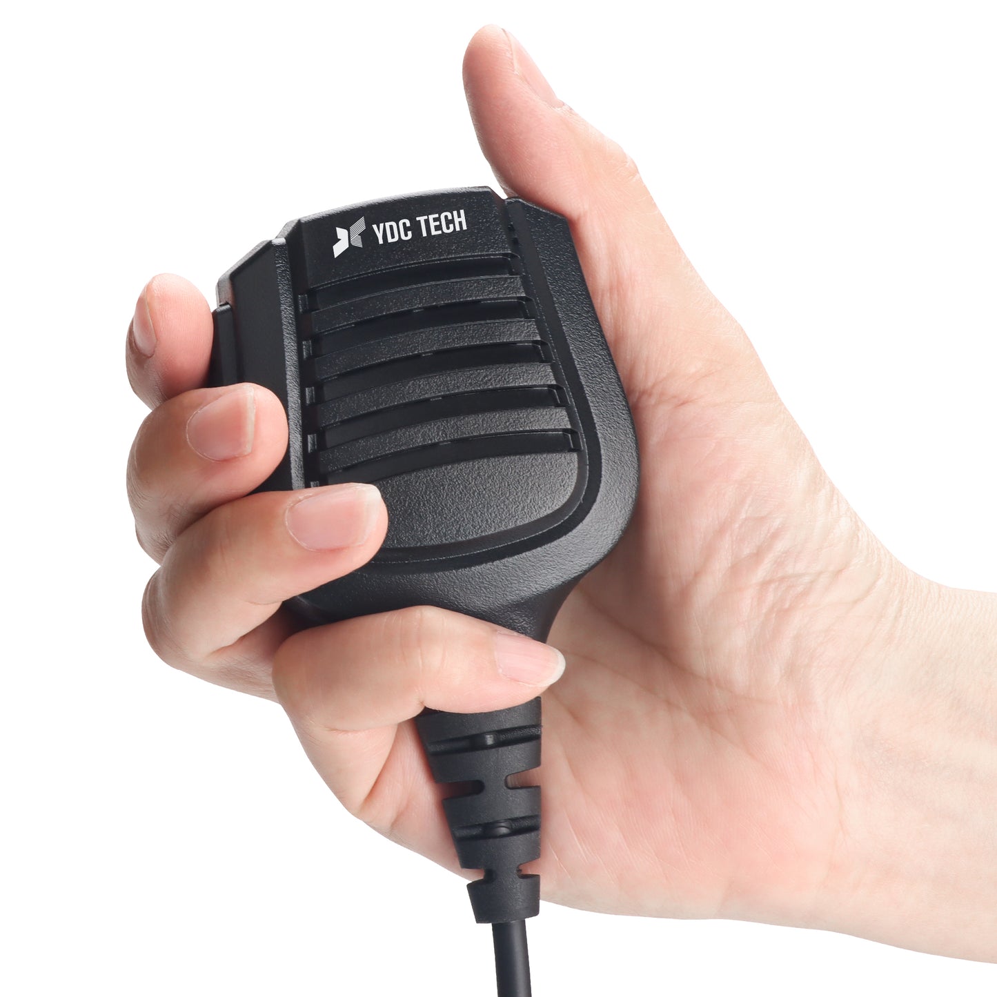 YDC TECH YMC-110 2 Pin Heavy Duty  IPX54 Rainproof  Speaker Mic with 3.5MM Audio Jack